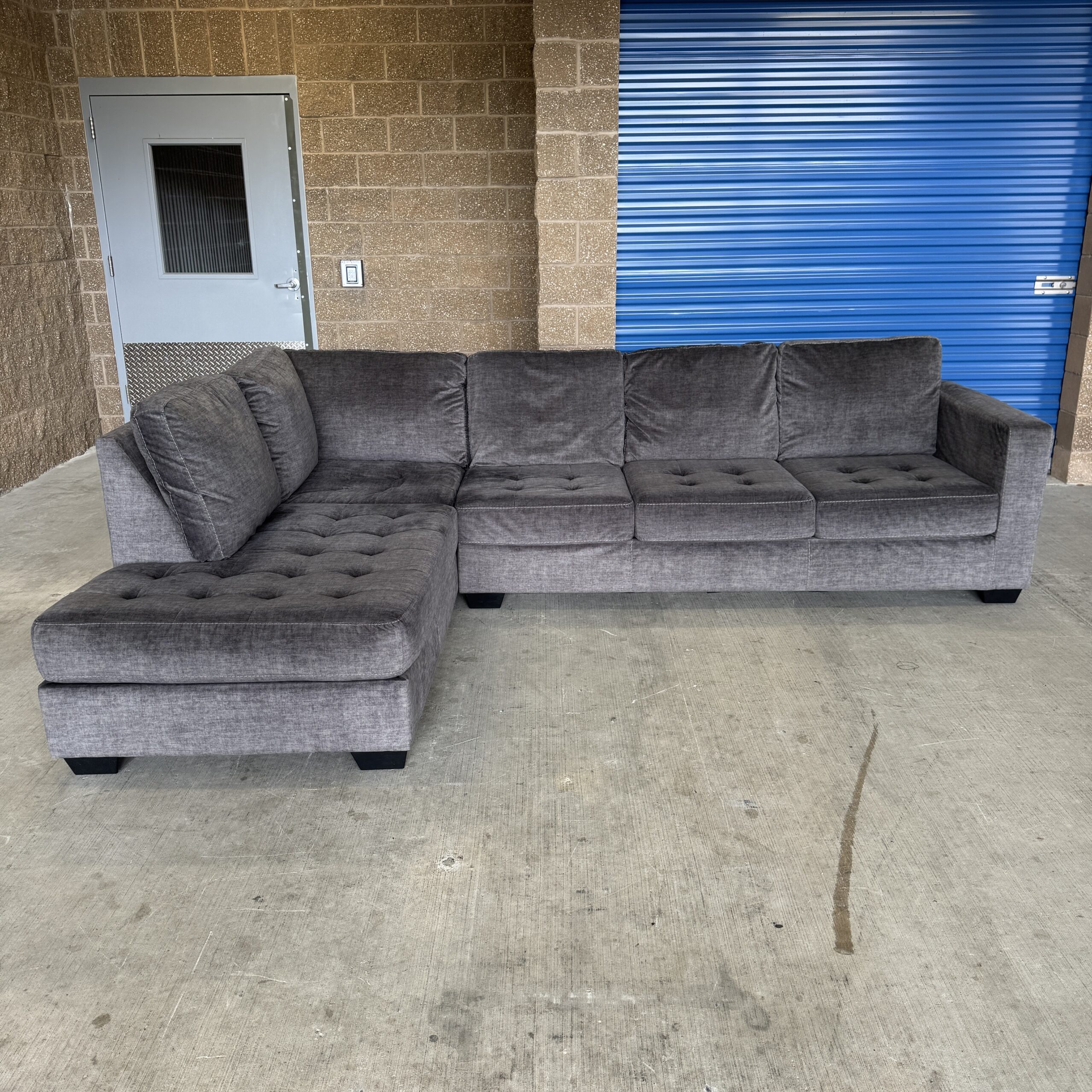 Gray L Sectional from Ashley Furniture - Image 2