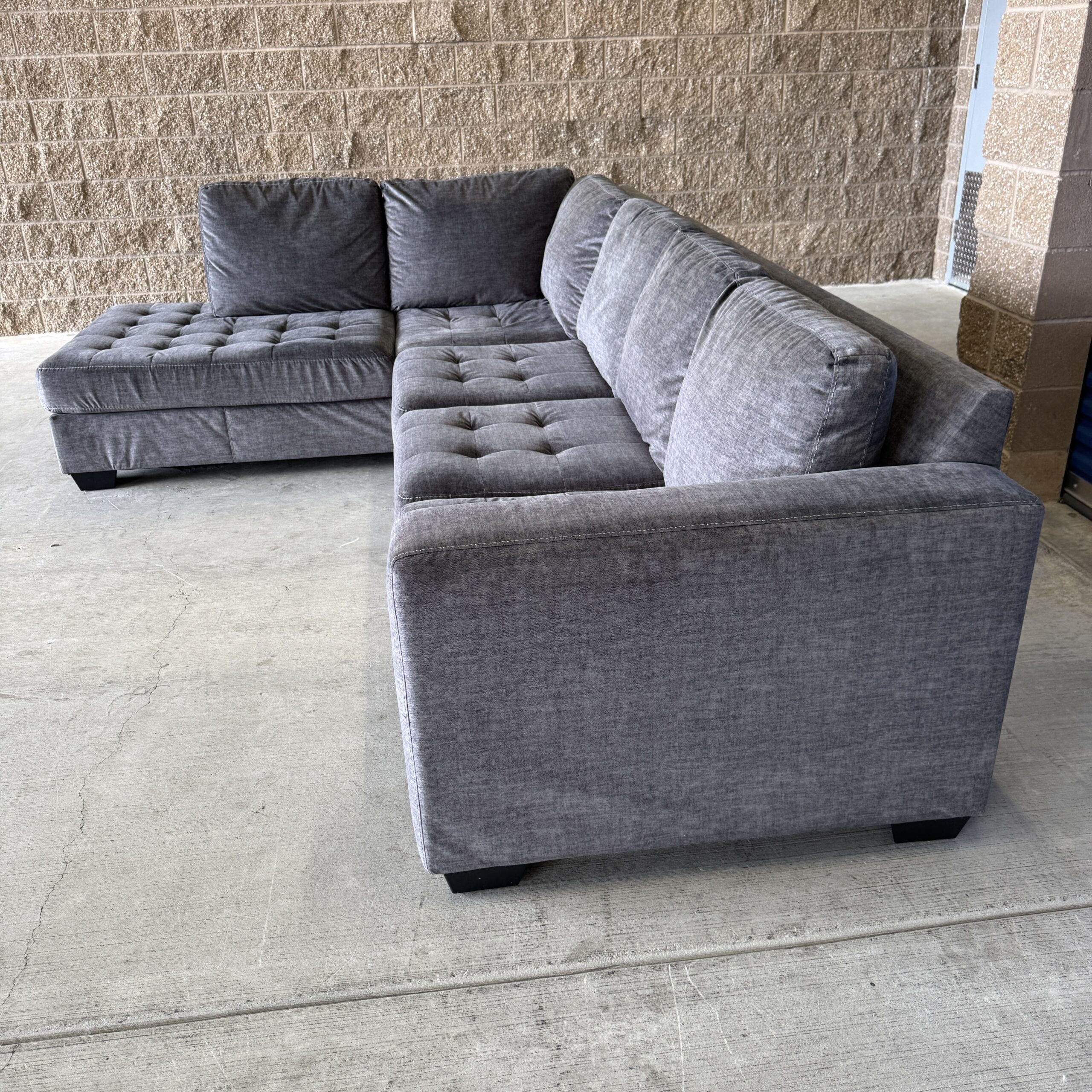 Gray L Sectional from Ashley Furniture - Image 3