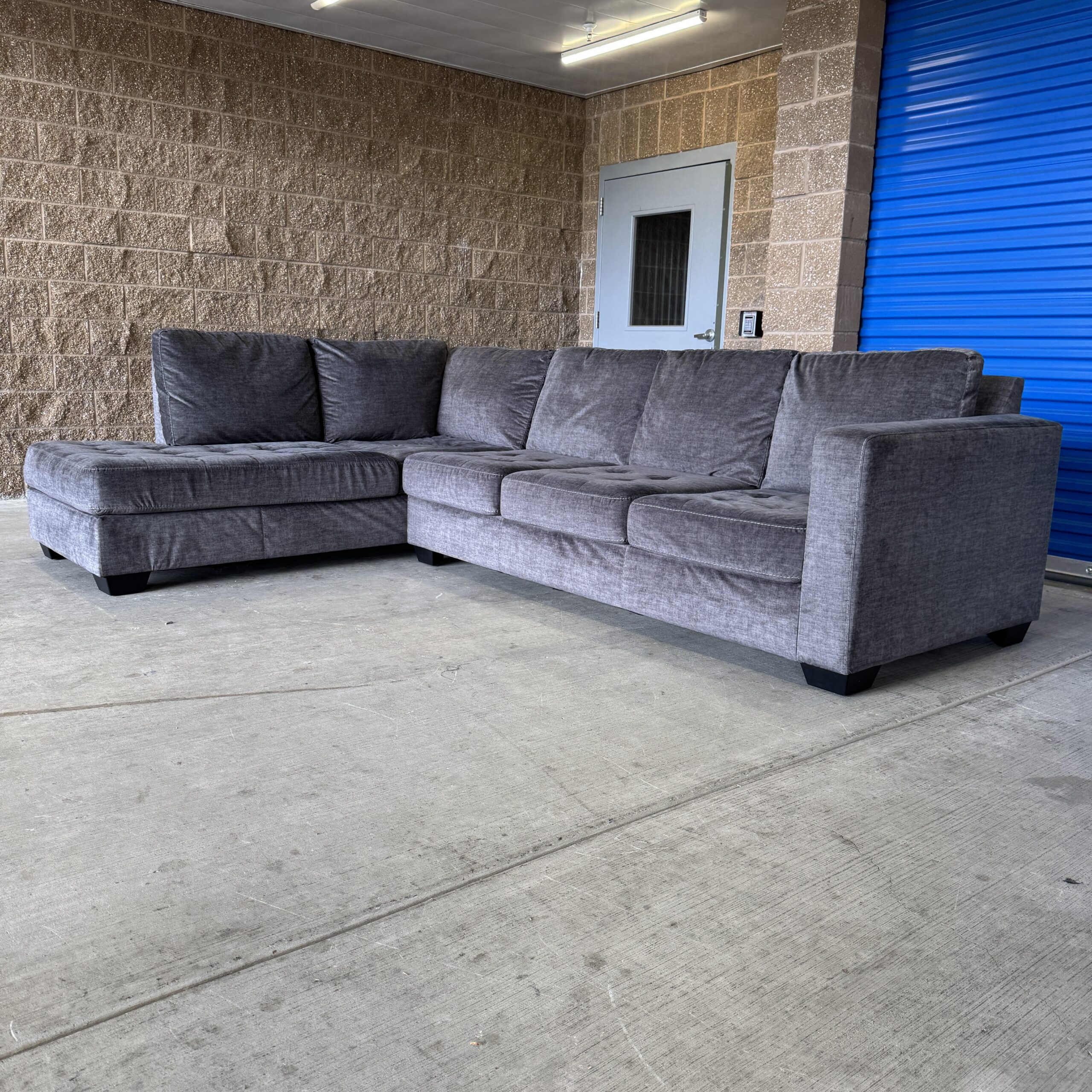 Gray L Sectional from Ashley Furniture - Image 4