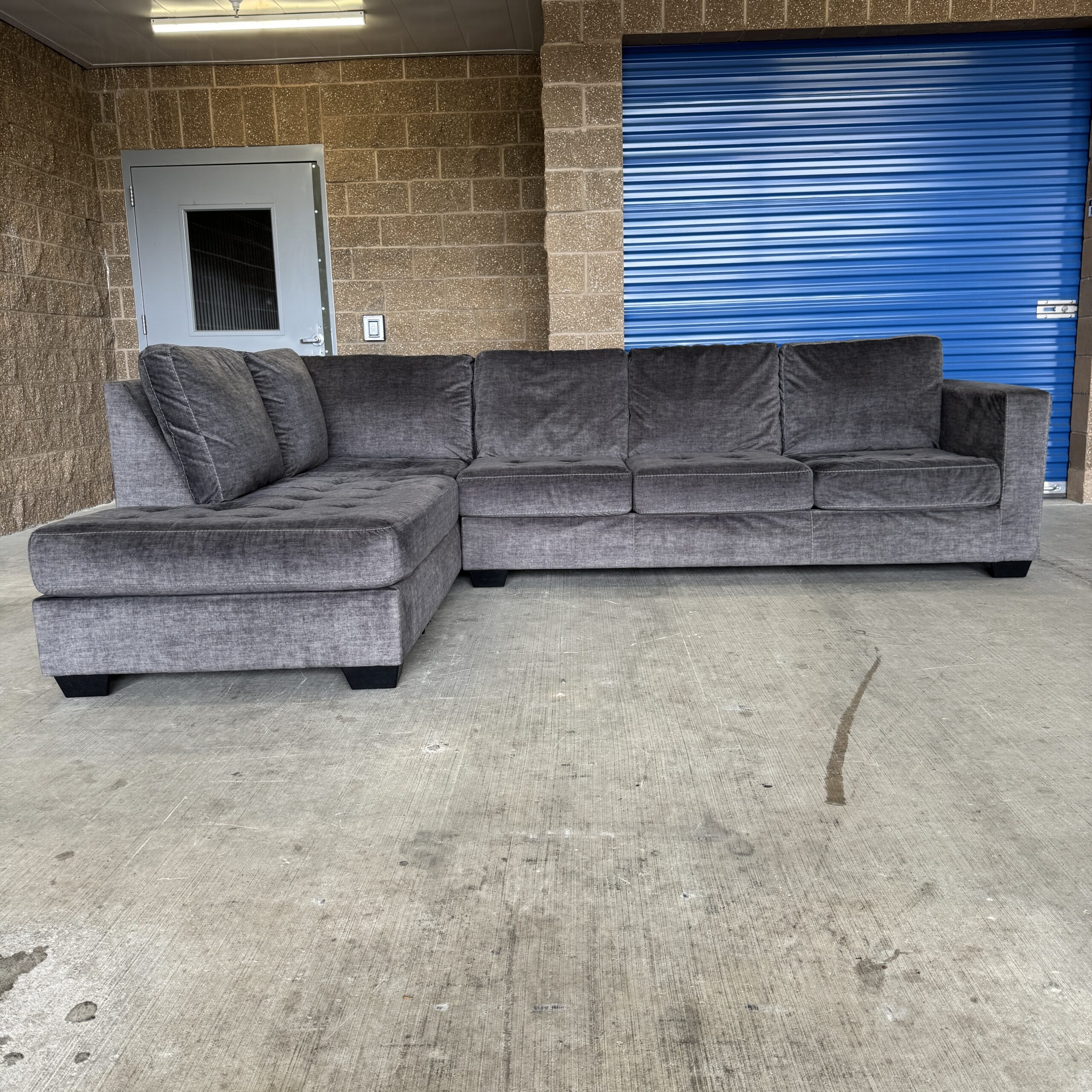 Gray L Sectional from Ashley Furniture - Image 5