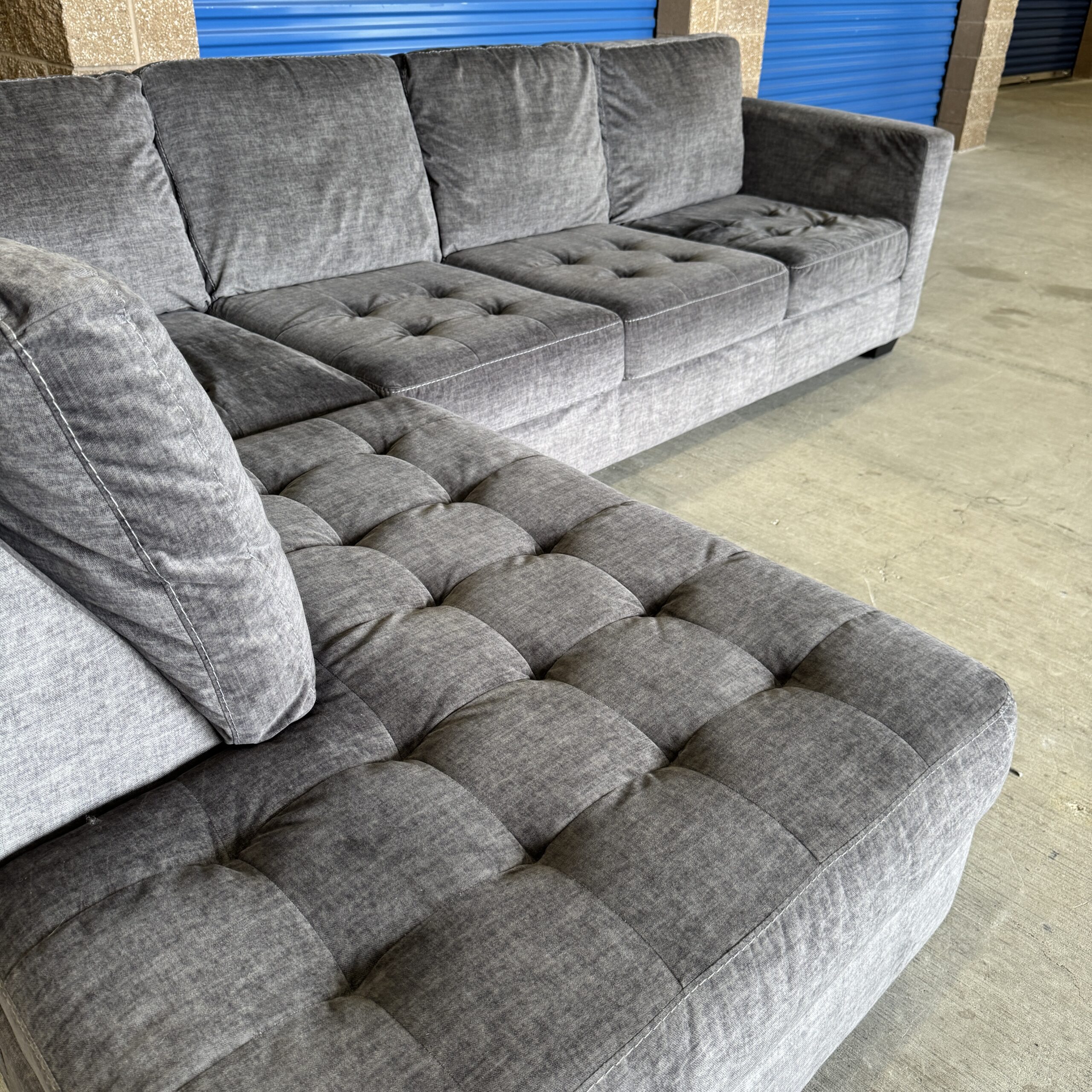 Gray L Sectional from Ashley Furniture - Image 6