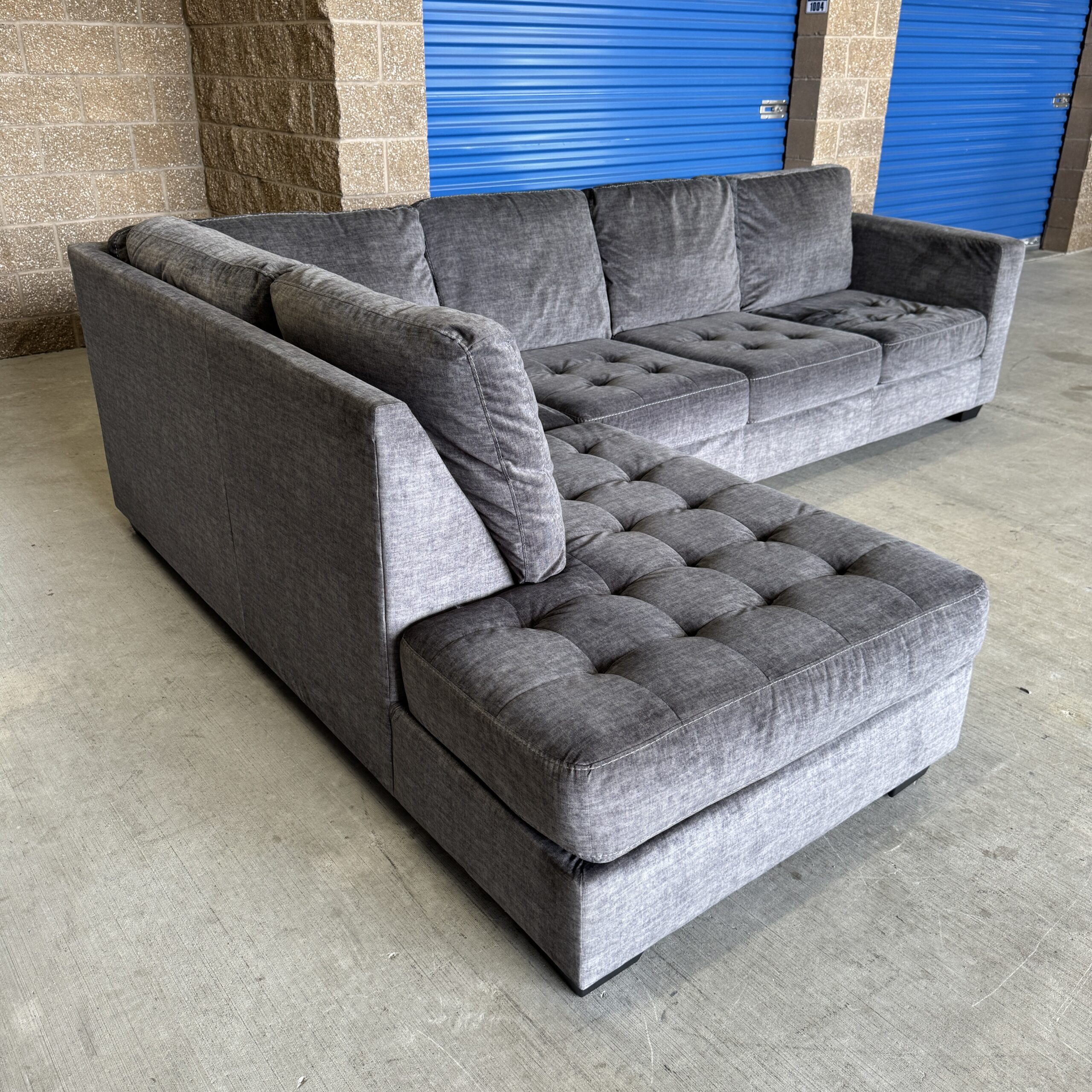 Gray L Sectional from Ashley Furniture - Image 8