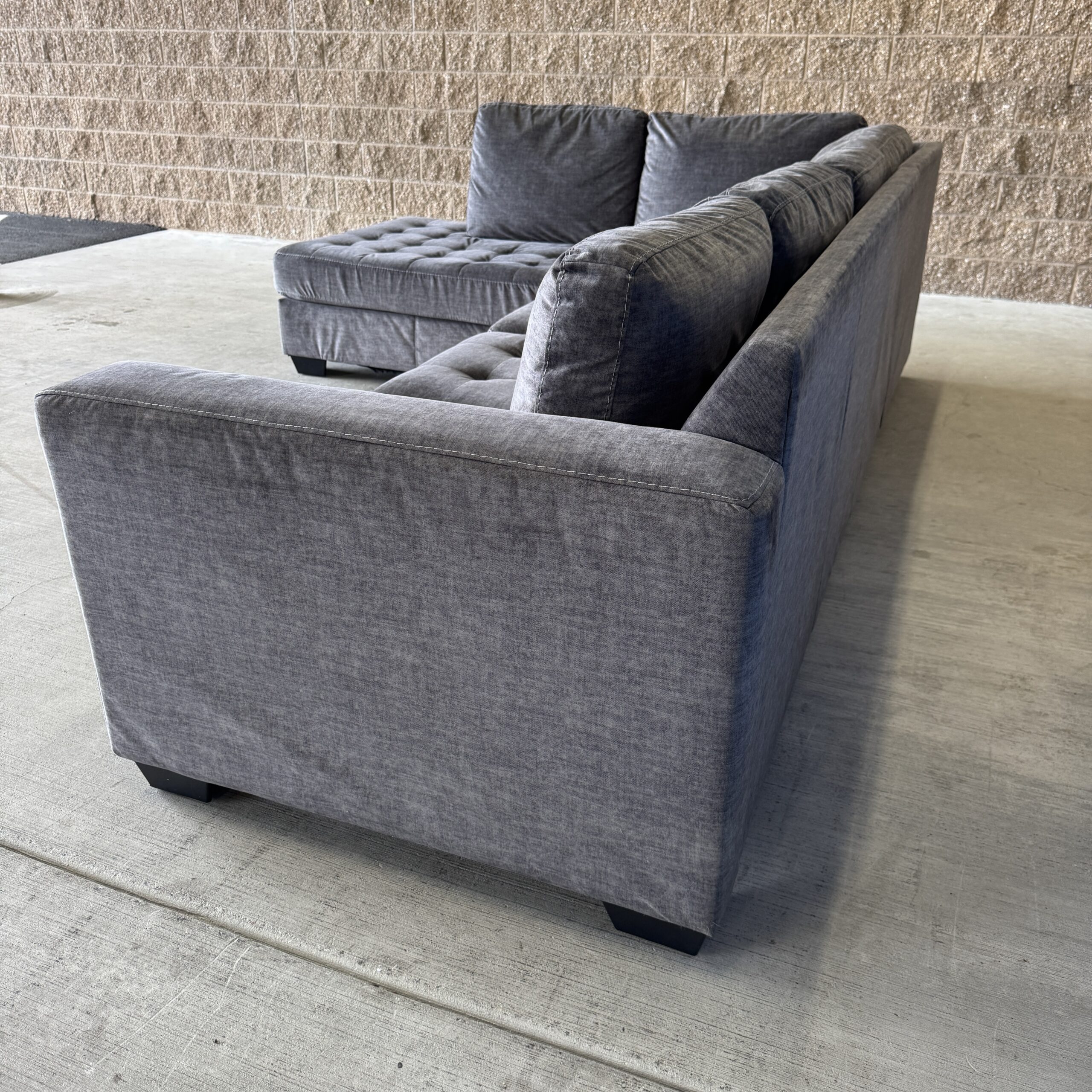 Gray L Sectional from Ashley Furniture - Image 9